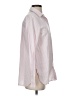 Max Studio 100% Cotton Stripes Pink Long Sleeve Button-Down Shirt Size S - photo 4