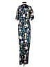 Tanya Taylor 100% Polyester Blue Jumpsuit Size 2 - photo 2