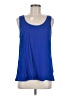 Ella Moss 100% Rayon Blue Sleeveless T-Shirt Size M - photo 1