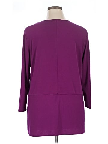 Lauren by Ralph Lauren 3/4 Sleeve T-Shirt (view 2)