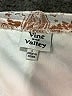 Unique Vintage 100% Polyester Paisley Tan White Casual Dress Size L - photo 4