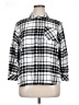 Westbound Plaid Silver 3/4 Sleeve Button-Down Shirt Size XL (petite) - photo 1