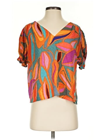 RACHEL Rachel Roy Short Sleeve Blouse (view 1)