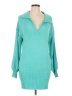 Blue Blush Teal Pullover Sweater Size L - photo 1
