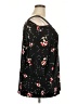 Woman Within Floral Black 3/4 Sleeve Top Size 18 (L) - photo 4