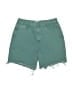 Universal Thread Solid Teal Denim Shorts Size 8 - photo 1
