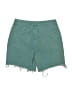 Universal Thread Solid Teal Denim Shorts Size 8 - photo 2