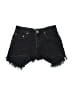 ONETEASPOON 100% Cotton Black Denim Shorts Size 26 waist - photo 1