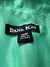 Dana Kay 100% Polyester Teal Blazer Size 20 - photo 6