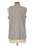 Van Heusen 100% Polyester Gray Sleeveless Blouse Size L - photo 2