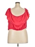 Torrid Red Sleeveless Blouse Size 5X Plus (5) - photo 2