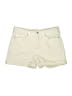 Unbranded Solid Ivory Khaki Shorts Size 10 - photo 1