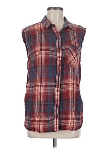 Treasure & Bond Sleeveless Button-Down Shirt (view 1)