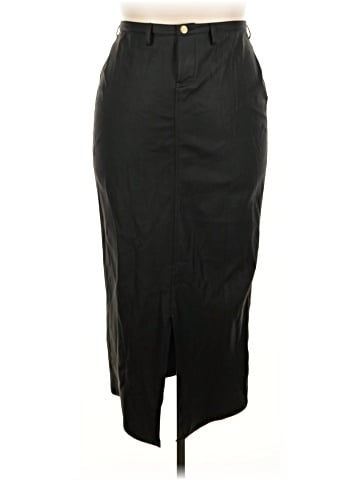 Assorted Brands Faux Leather Skirt (view 1)