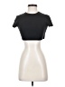 Bershka Black Short Sleeve Turtleneck Size XS - photo 1