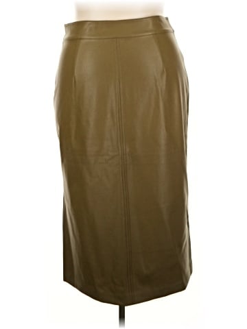 Halogen Faux Leather Skirt (view 2)