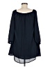 Ecote 100% Polyester Solid Blue Casual Dress Size M - photo 2