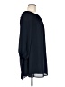 Ecote 100% Polyester Solid Blue Casual Dress Size M - photo 4