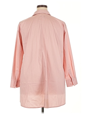 Susan Graver 3/4 Sleeve Button-Down Shirt (view 2)