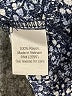 SO 100% Rayon Blue Short Sleeve Blouse Size S - photo 8