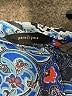 Paradigma 100% Polyester Blue Kimono Size S - photo 7