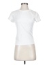 Unbranded Solid Ivory Short Sleeve Turtleneck Size S - photo 1