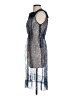 BCBGMAXAZRIA Runway Blue Cocktail Dress Size S - photo 5