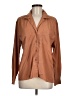 Jh Collectibles 100% Polyester Brown Long Sleeve Blouse Size 8 - photo 1