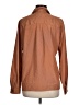 Jh Collectibles 100% Polyester Brown Long Sleeve Blouse Size 8 - photo 2