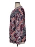 Croft & Barrow 100% Cotton Paisley Blue Pullover Sweater Size 1X - photo 5