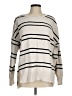Sanctuary 100% Polyester Stripes Ivory Pullover Sweater Size M - photo 1