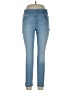 Old Navy Solid Blue Jeans Size 12 Petite - photo 1