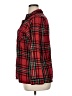 Target 100% Cotton Plaid Red Long Sleeve Button-Down Shirt Size XL - photo 5