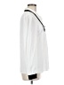 Shein 100% Polyester Color Block Ivory Long Sleeve Blouse Size 6 - photo 4