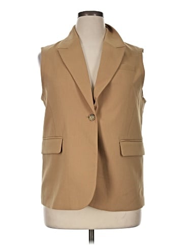 Mina Self Sleeveless Button-Down Shirt (view 1)