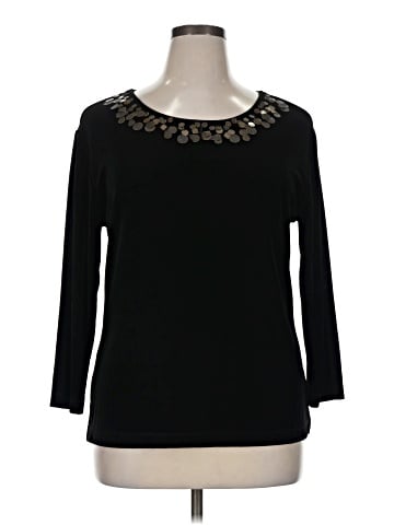 Travelers by Chico's 3/4 Sleeve Top (view 1)