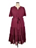 Assorted Brands 100% Polyester Burgundy Casual Dress Size XXL - photo 1