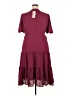 Assorted Brands 100% Polyester Burgundy Casual Dress Size XXL - photo 2