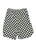 Shein Checkered-gingham Ivory Board Shorts Size XS - photo 1