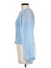 Laundry by Shelli Segal 100% Polyester Blue Long Sleeve Blouse Size M - photo 5