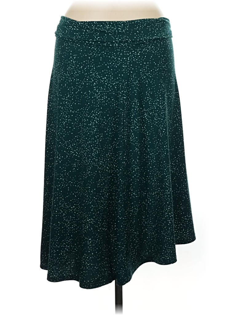 Pre-owned Lularoe Casual Skirt In Teal