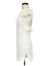 Unbranded 100% Polyester Ivory White Cocktail Dress Size M - photo 5