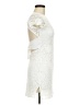 Unbranded 100% Polyester Ivory White Cocktail Dress Size M - photo 4