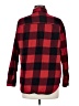Old Navy 100% Cotton Plaid Red Long Sleeve Button-Down Shirt Size M - photo 2
