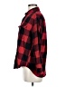 Old Navy 100% Cotton Plaid Red Long Sleeve Button-Down Shirt Size M - photo 5