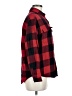 Old Navy 100% Cotton Plaid Red Long Sleeve Button-Down Shirt Size M - photo 4