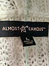 Almost Famous 100% Acrylic Ivory Cardigan Size L - photo 7