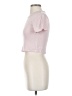 BCBGeneration Pink Short Sleeve Turtleneck Size S - photo 5