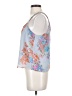 Alice Blue 100% Polyester Blue Sleeveless Blouse Size S - photo 5