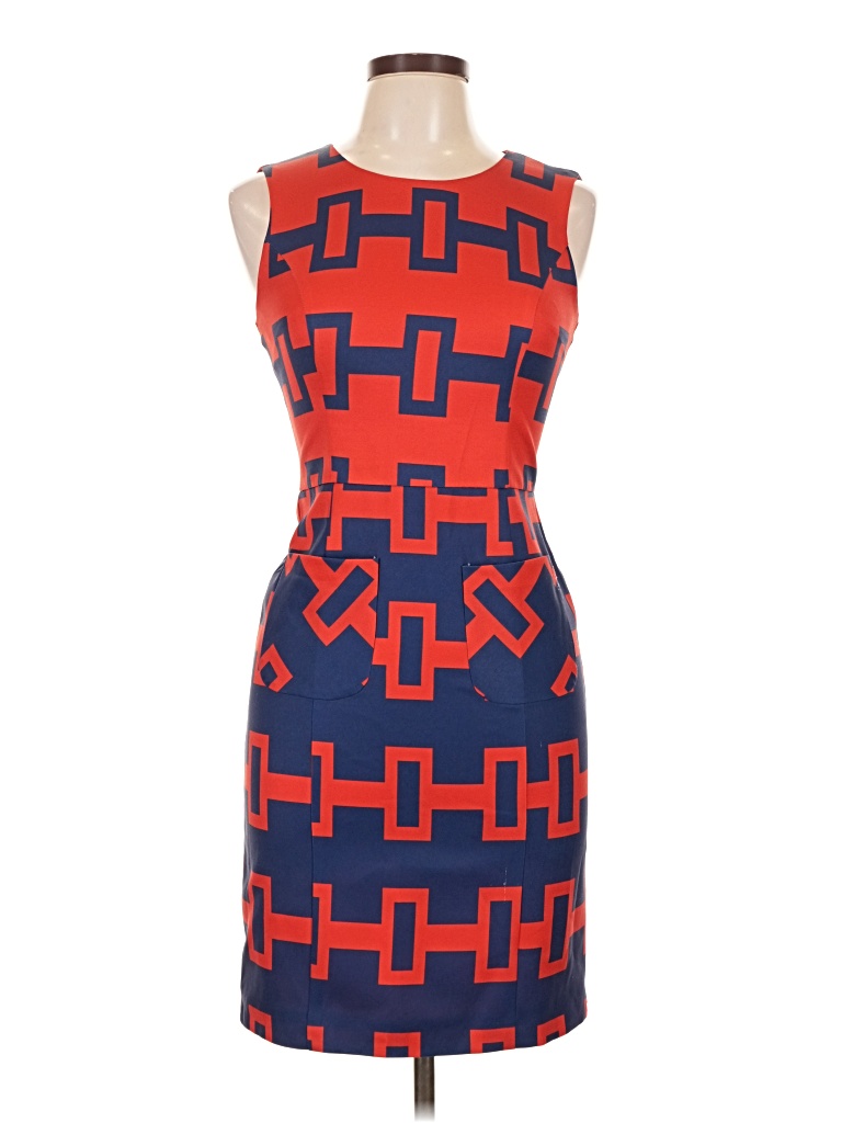 Pre-owned Assorted Brands Cocktail Dress In Orange